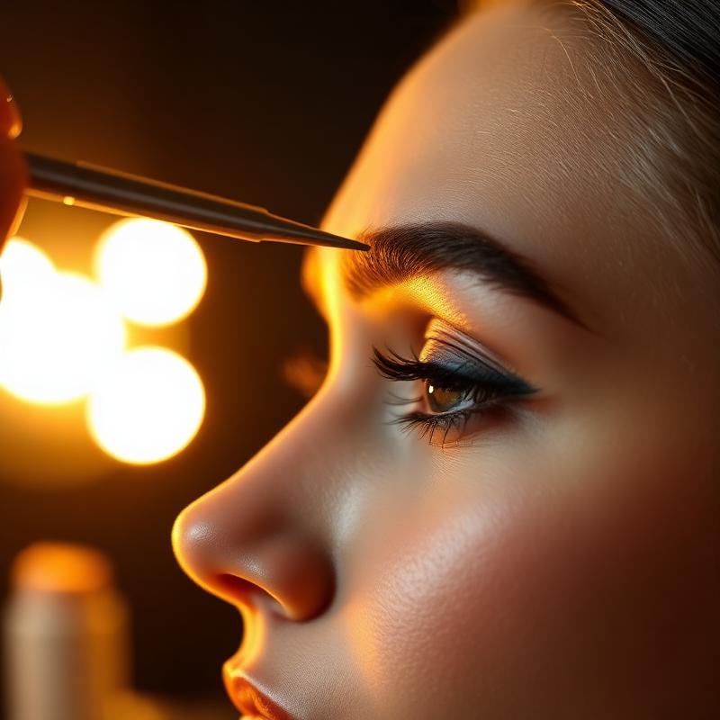 Eyebrow shaping and grooming treatment in a Malta beauty salon